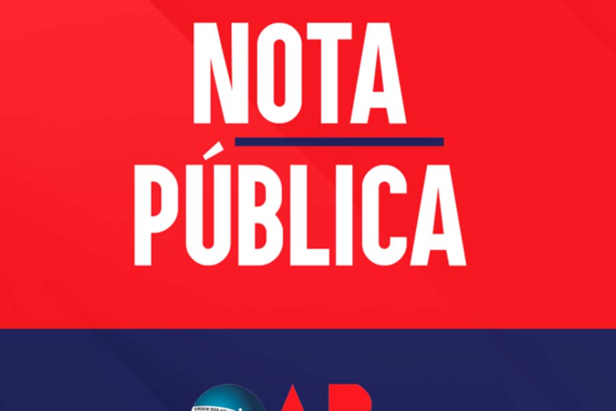 NOTA  Manifestação de apoio irrestrito e repúdio - News Rondônia