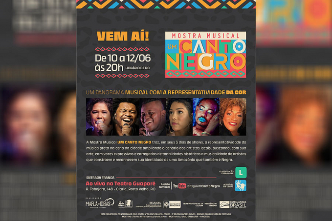 Mostra musical um Canto Negro apresenta um panorama da música negra no Brasil - News Rondônia