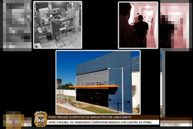 Polícia Civil prende suspeitos de agredir vítimas e fazer arrastões em lanchonete de Porto Velho-RO. - News Rondônia