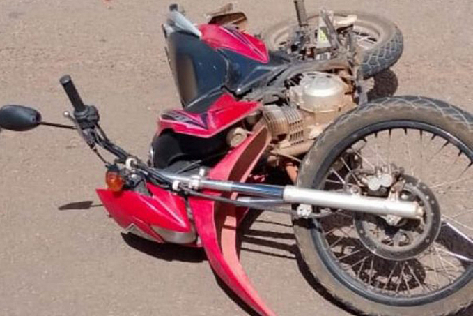 Motoqueiro e ciclista são levados a UPA após colisão em Vilhena - News Rondônia