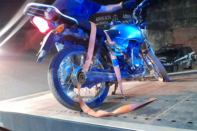 Jovem é preso pilotando moto furtada na zona sul de Porto Velho - News Rondônia
