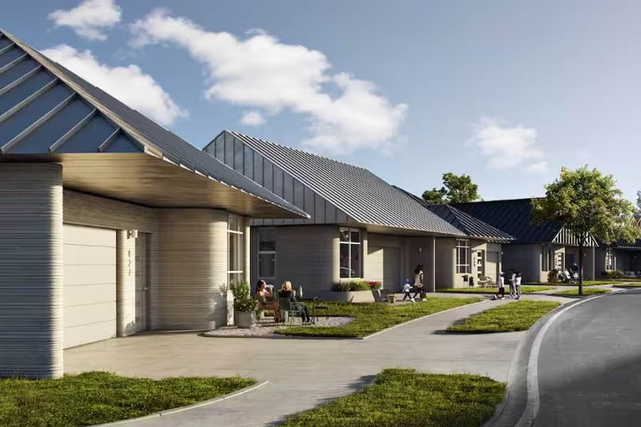1º bairro do mundo sustentável e impresso em 3D é inaugurado nos EUA - News Rondônia