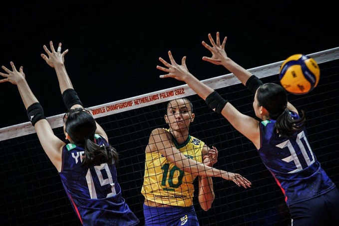 Já classificado, Brasil sofre 1ª derrota no Mundial de Vôlei Feminino - News Rondônia