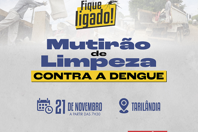Prefeitura de Jaru realizará mutirão contra a Dengue no distrito de Tarilândia; ação acontece na próxima segunda-feira,21 - News Rondônia