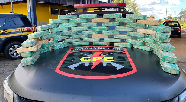 Dupla é presa em Goiás transportando 55 kg de cocaína adquirida em Rondônia - News Rondônia