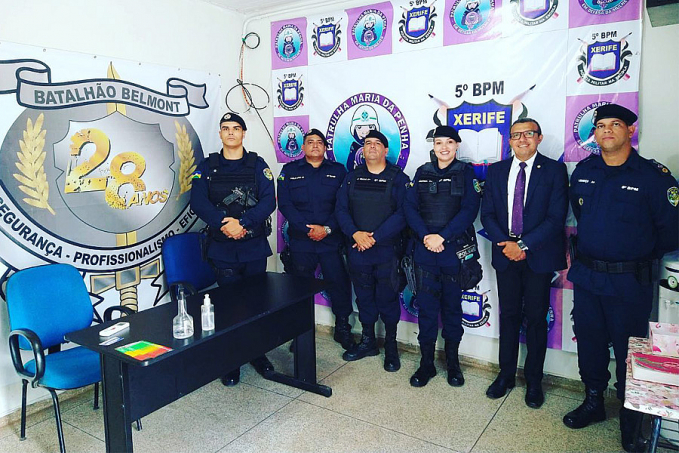 Deputado Estadual Alex Silva fiscaliza 5º Batalhão da Polícia Militar de Rondônia - News Rondônia
