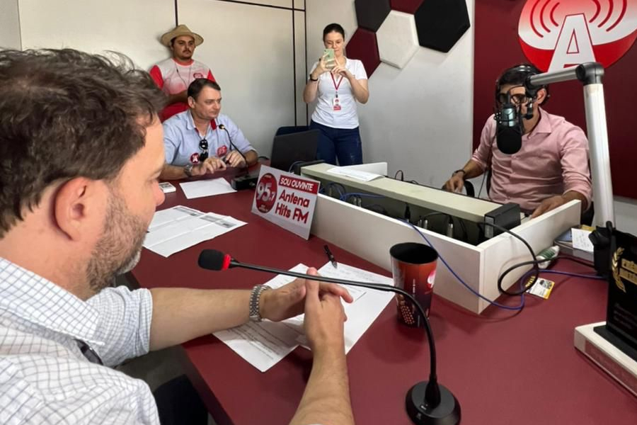Presidente da Assembleia Legislativa faz balanço do seu mandato durante entrevistas em Ji-Paraná - News Rondônia