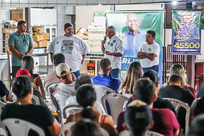 RETA FINAL: Carlinhos Camurça intensifica campanha ao lado da população Rondoniense - News Rondônia