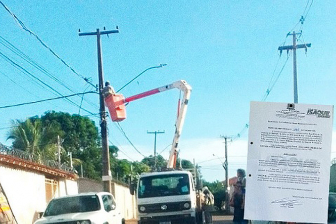 Vereador Isaque Machado tem pedido atendido para troca de luminárias no bairro Conceição - News Rondônia