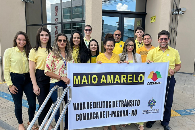 Maio amarelo: Vara de Delitos de Trânsito de Ji-Paraná anuncia ações em apoio à campanha nacional - News Rondônia
