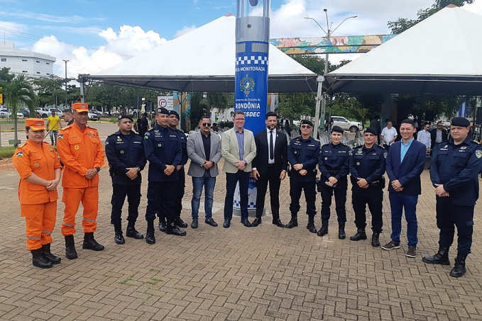 Delegado Camargo participa de entrega de equipamentos e armamentos para a Sesdec - News Rondônia