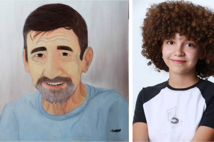 Artista vilhenense de apenas 11 anos tem quadro selecionado para exposição em galeria de Roma, na Itália - News Rondônia