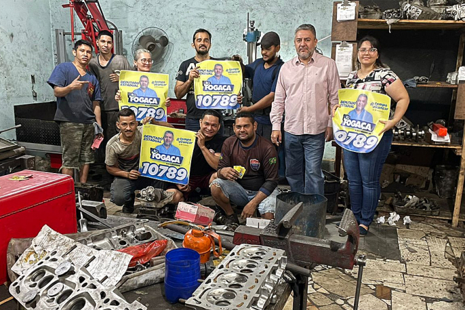 Fogaça mantém ritmo de campanha com mais reuniões; hoje a noite tem encontro com a comunidade no Bairro Nova Floresta - News Rondônia