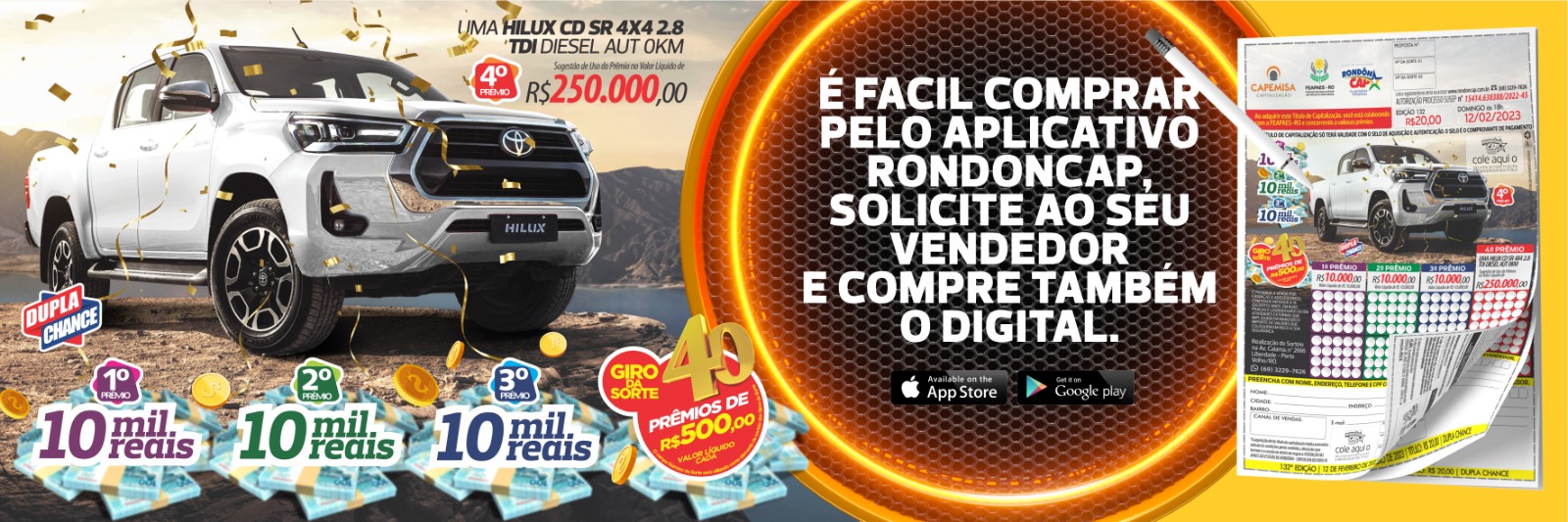 Rondôncap de domingo, dia 05, distribui mais de 140 mil reais em prêmios - News Rondônia