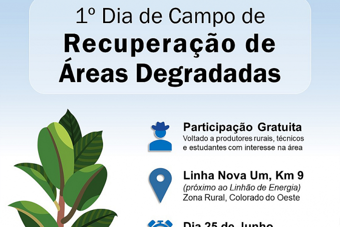 IFRO realizará evento gratuito sobre recuperação de áreas degradadas em Colorado do Oeste - News Rondônia