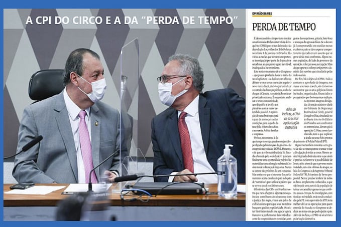 Afinal, uma CPI é positiva ou negativa para o país? A resposta é: depende a quem ela pretende investigar - News Rondônia