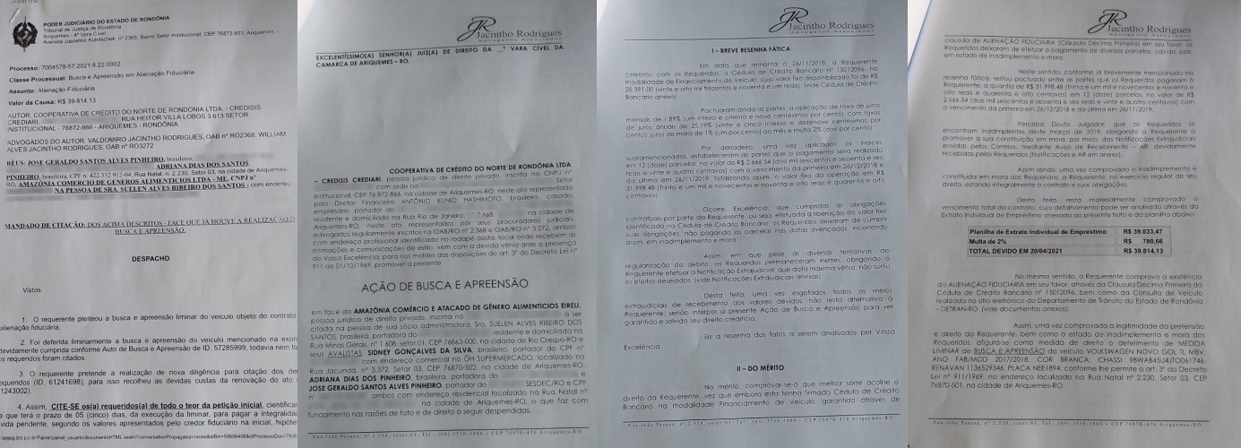 Sobrinha do Deputado Geraldo da Rondônia registra Boletim de Ocorrência contra o tio por importunação, ameaças e fraude em seus documentos - News Rondônia