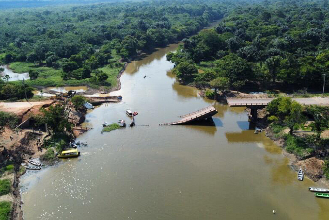 Construção da ponte do Rio Curuçá, na Br-319, depende de laudo técnico; obra só deve iniciar daqui um ano - News Rondônia