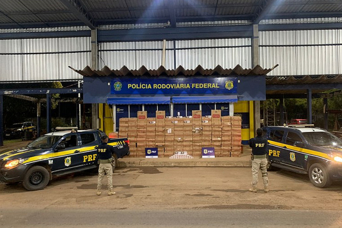 Em Ariquemes, PRF realiza apreensão de mais de 2 milhões de unidades de cigarros contrabandeados - News Rondônia