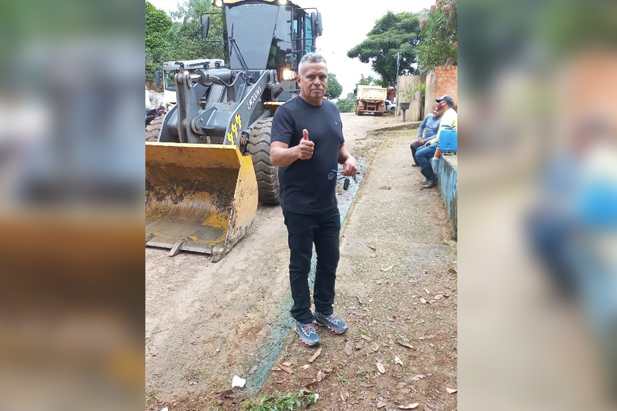 Vereador Valtinho Canuto tem pedido atendido para serviço de limpeza no bairro Triângulo - News Rondônia