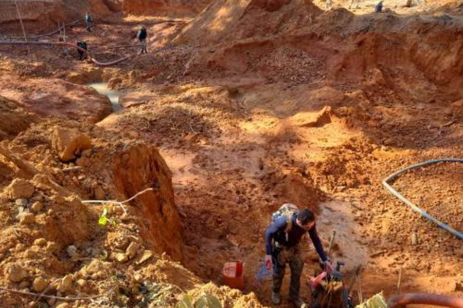 PF deflagra operação e destrói equipamentos usados em garimpo ilegal, em RO - News Rondônia