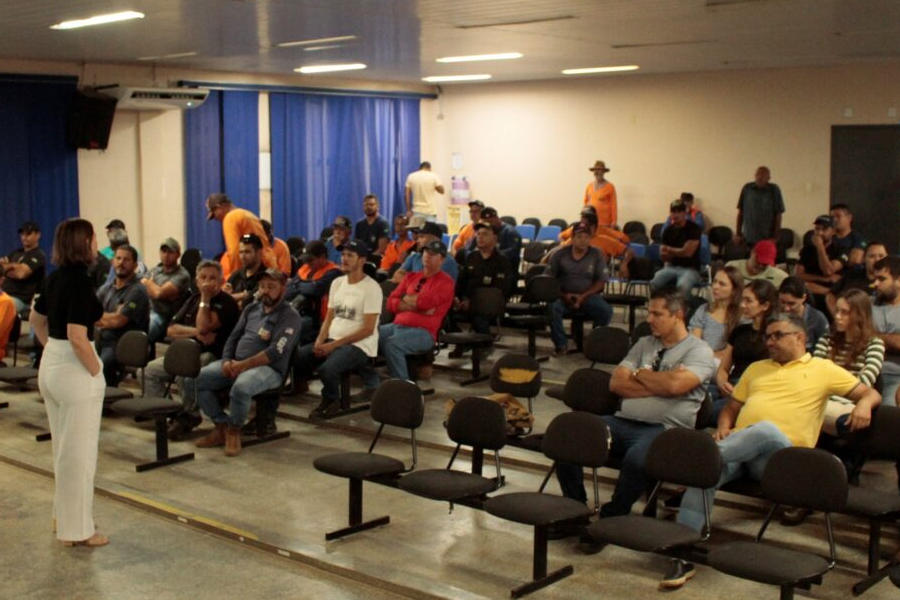 Servidores do DER recebem treinamento em saúde e segurança do trabalho, em Ji-Paraná - News Rondônia