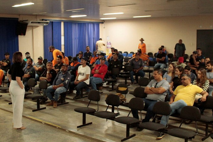 Servidores do DER recebem treinamento em saúde e segurança do trabalho, em Ji-Paraná - News Rondônia
