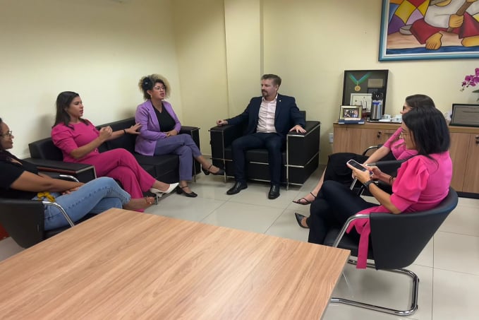 Rolim de Moura  Juliana Nonato participa de reunião com Defensor Público-Geral do Estado Hans Lucas Immich - News Rondônia