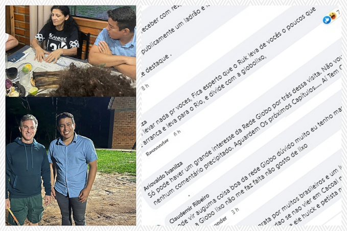 Visita de Luciano Huck vira tempestade de críticas em Cacoal: Prefeito pede respeito e educação - News Rondônia