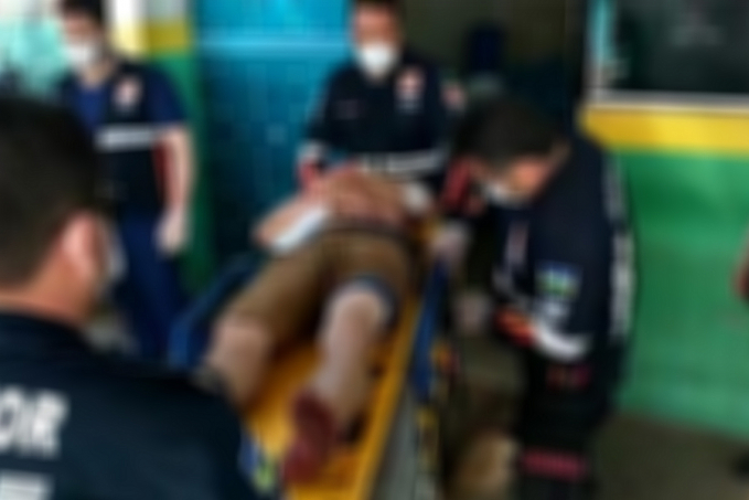 URGENTE: Homem é socorrido após ser baleado por comerciante na leste - News Rondônia