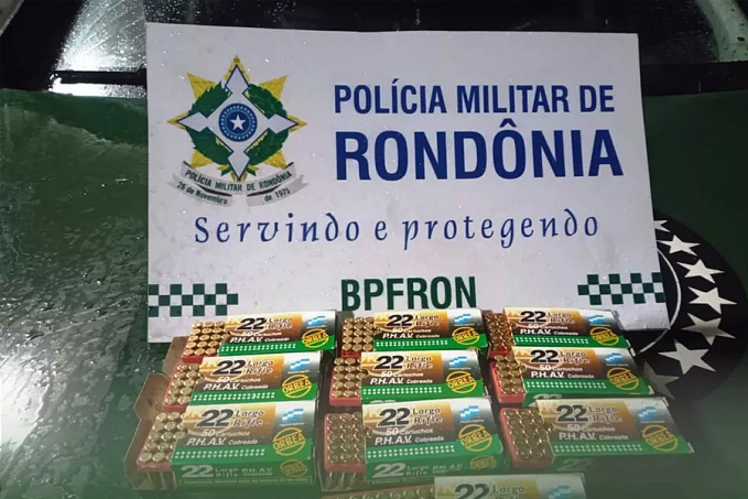 BPFRON apreende mais de 500 munições em porto clandestino em Guajará-Mirim - News Rondônia