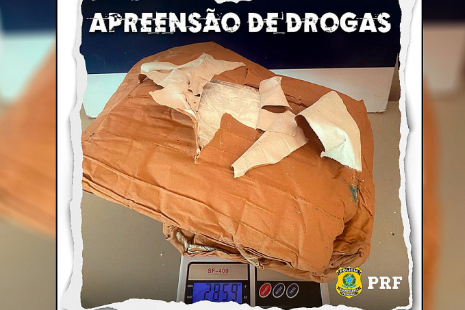 Em Porto Velho/RO, PRF apreende quase 3 KG de Cocaína - News Rondônia