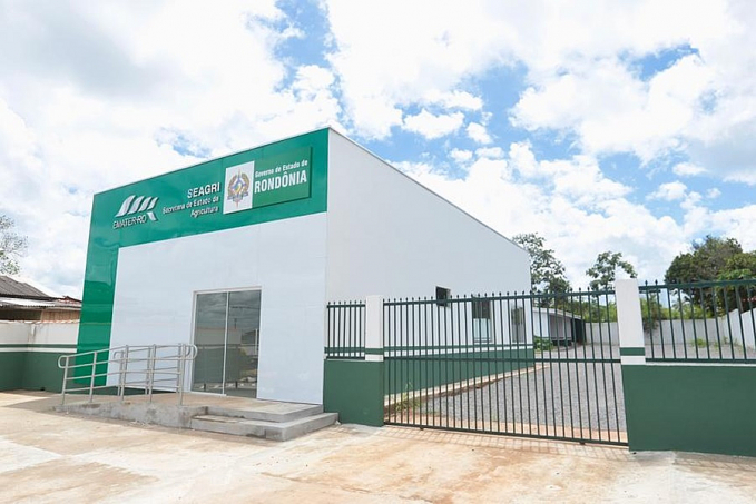 Obra do escritório da Emater em Alvorada do Oeste é finalizada pela Seosp - News Rondônia
