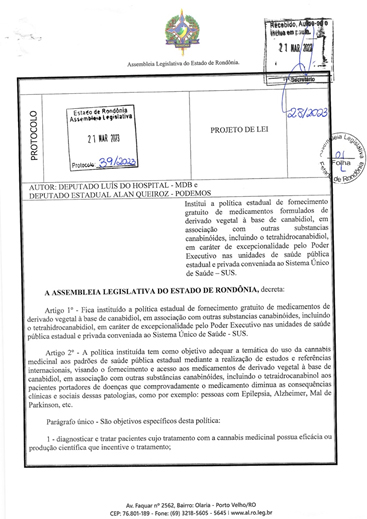 Assembleia Legislativa de Rondônia aprova o Projeto de Lei N.28/23 de autoria dos deputados estaduais Alan Queiroz e Dr. Luís do Hospital - News Rondônia