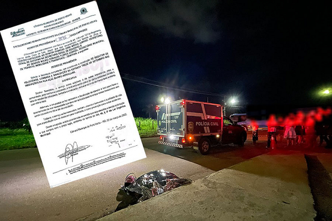 Vereador Edimilson Dourado solicita redutores de velocidade para a Estrada dos Japoneses - News Rondônia