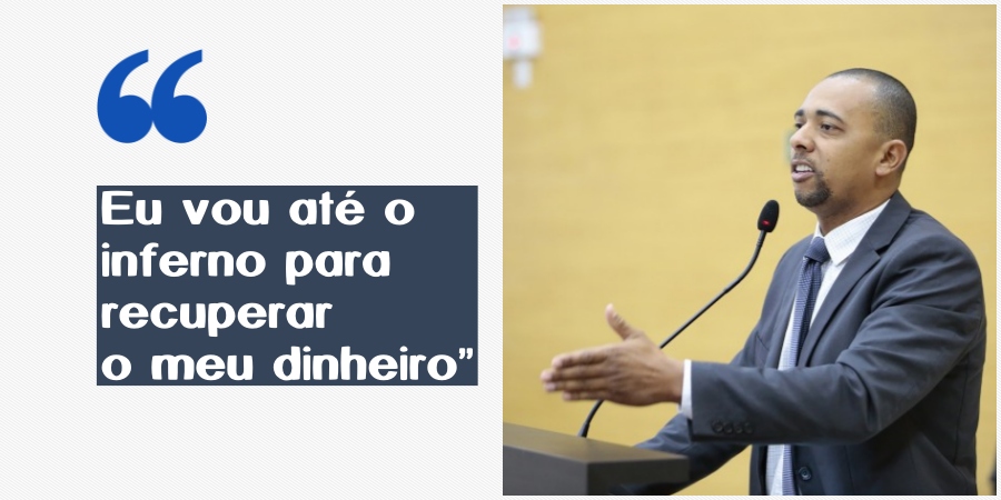 Deputado Jhony paixão ameaça ex administrador financeiro de sua campanha querendo devolução de R$2.500,00 por serviço prestado pela vítima - News Rondônia