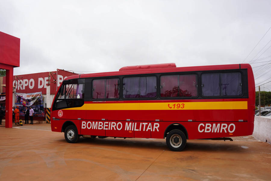 Novo quartel do Corpo de Bombeiros Militar é inaugurado pelo Governo de Rondônia, em Guajará-Mirim - News Rondônia