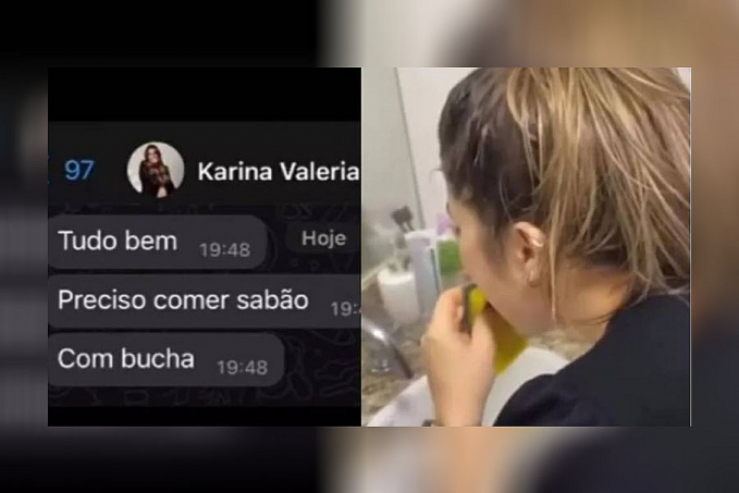 Médica grávida de Rondônia viraliza após gravar vídeo matando desejo de comer esponja com sabão - News Rondônia