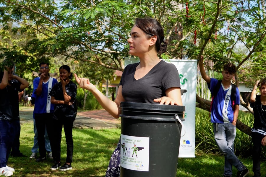 Alunos visitam Parque Natural através do projeto 'Guardiões do Meio Ambiente' - News Rondônia