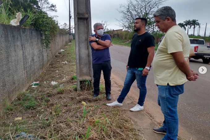 Vereador Carlos Damaceno visita Parque Circuito para colher demandas do local - News Rondônia