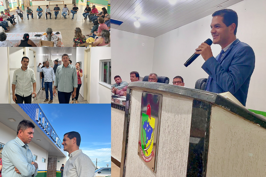 Deputado Cássio Gois cumpre agenda na Zona da Mata de Rondônia e reforça seu compromisso com os municípios da região - News Rondônia
