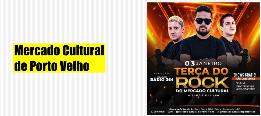 Confira dicas de evento cultural, hamburgueria, diversão para a criançada, restaurante de frutos-do-mar, temakeria, lanche e bebida em Porto Velho - News Rondônia
