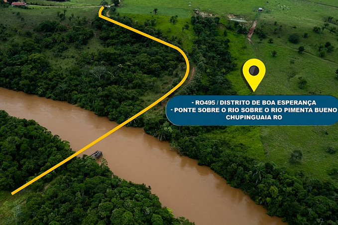 Luizinho Goebel apresenta indicação solicitando construção de ponte de concreto sobre o Rio Pimenta, em Chupinguaia - News Rondônia