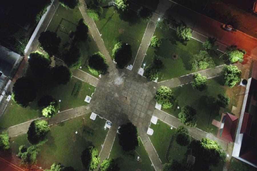 Praça dos Quilombolas em Pimenteiras de Rondônia recebe melhorias com iluminação pública e construção de banheiros - News Rondônia