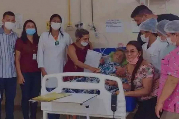 Casal celebra matrimônio dentro de UPA em Santarém - News Rondônia