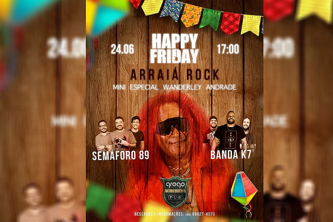 ARRAIAL ROCK - Nesta sexta-feira com o mini especial - News Rondônia