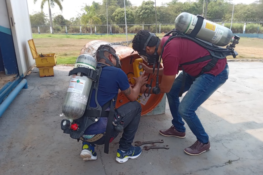 Operadores de ETAs de três municípios de Rondônia são capacitados para atuarem em casos de vazamento de gás cloro - News Rondônia