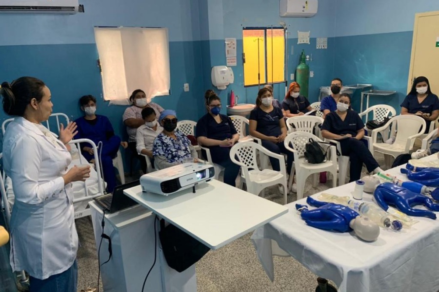 Ações de educação permanente e promoção da saúde do trabalhador são realizadas na UPA Leste - News Rondônia