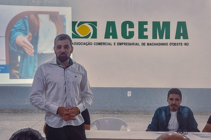 Empossada nova diretoria da Associação Comercial e Empresarial de Machadinho D'Oeste - News Rondônia
