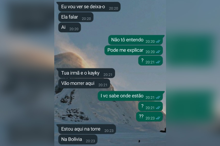 CASO ARIADNA  Família de rondoniense que estava desaparecida na Bolívia faz apelo para adolescente entrar em contato - News Rondônia